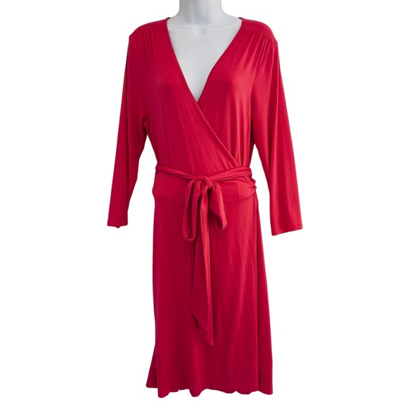 Banana Republic PINK Midi Dress - Picture 1 of 5